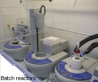 Batch reactors.